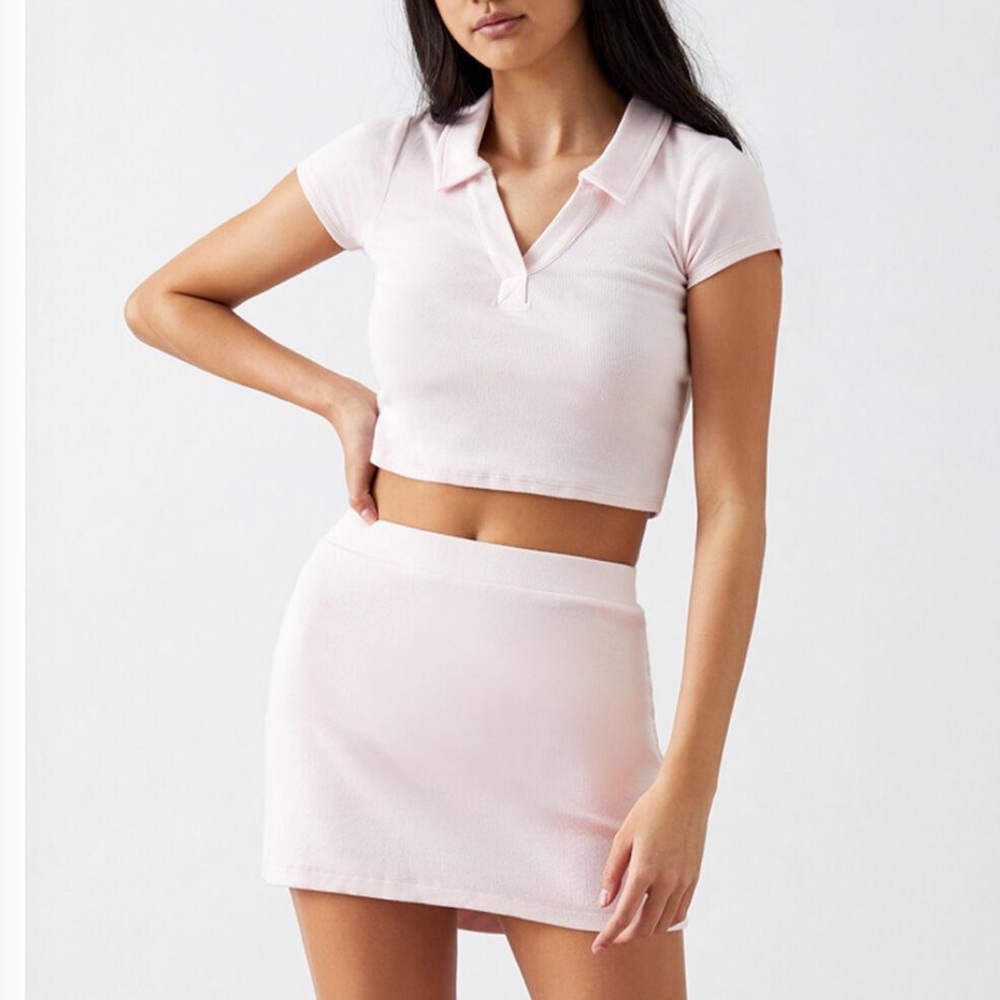 pacsun top and skirt set